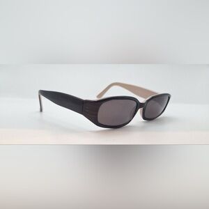 SRO S696 Brown Oval Sunglasses Frames Only